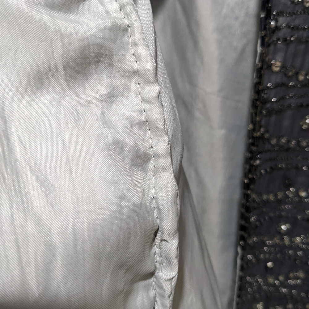 Cassandra Stone | Silk Beaded Jacket - Picture 8 of 9